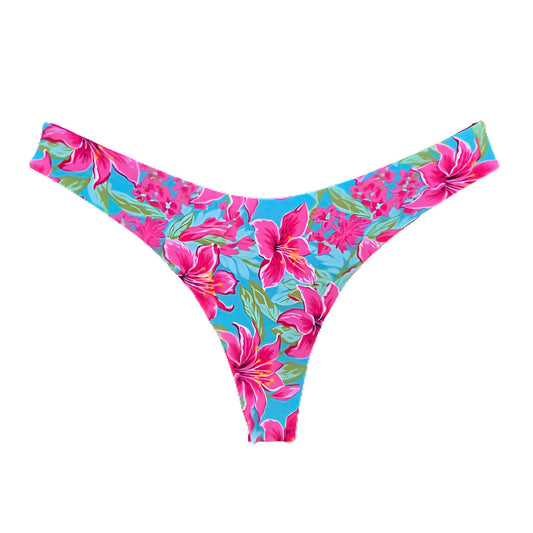 Lily Bikini Bottom - Watercolor Lillies Collection