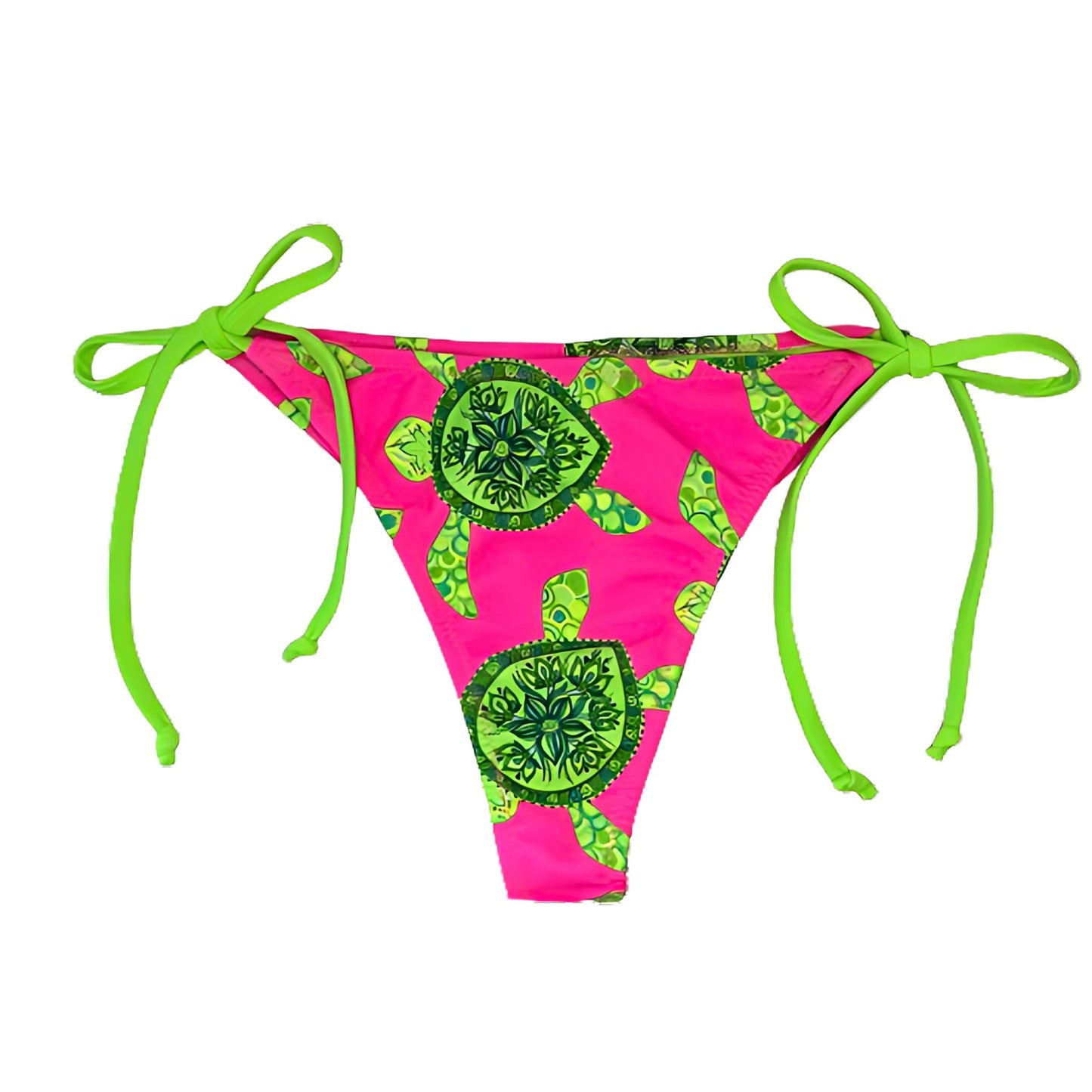 April Bikini Bottom - Neon Sea Turtles Collection