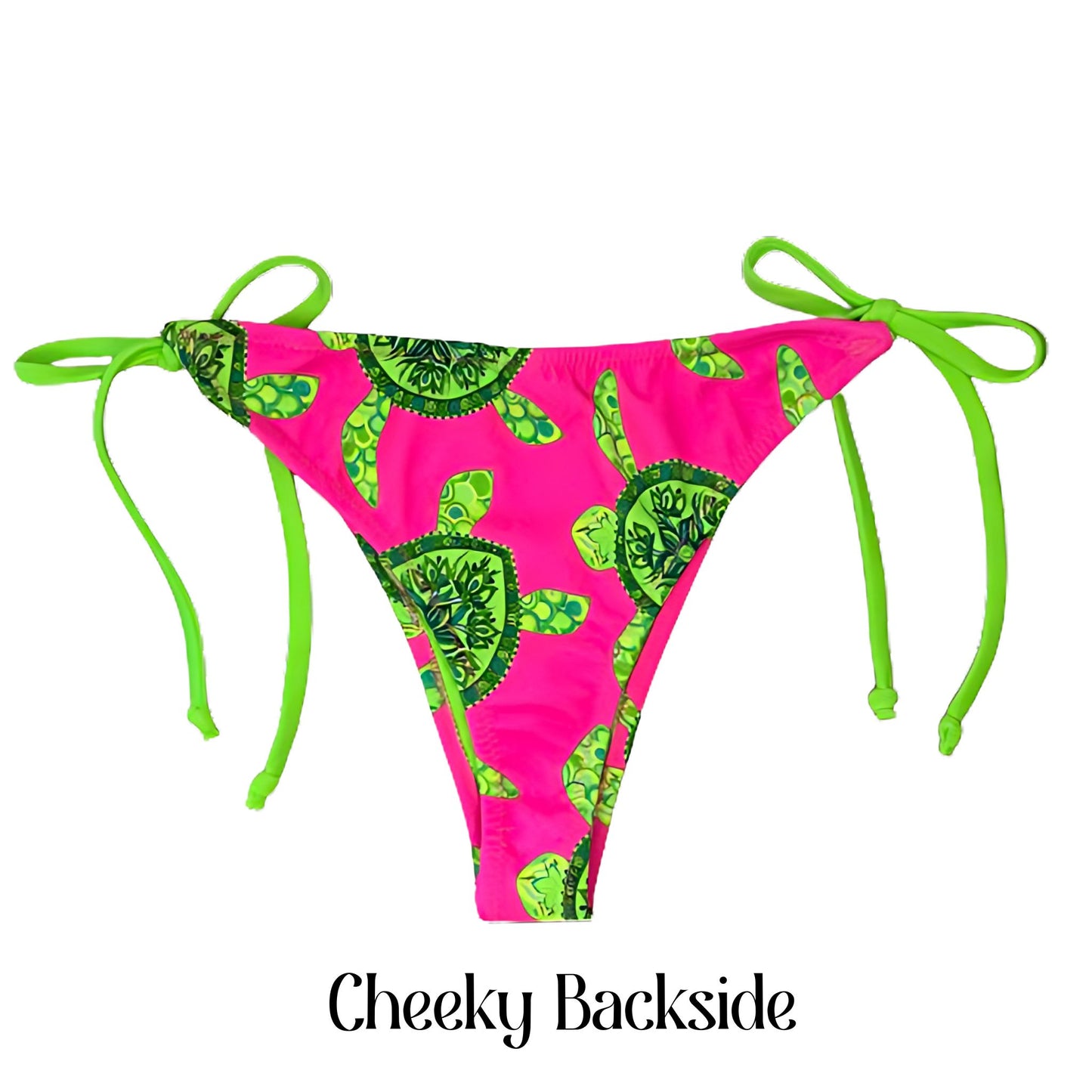 April Bikini Bottom - Neon Sea Turtles Collection