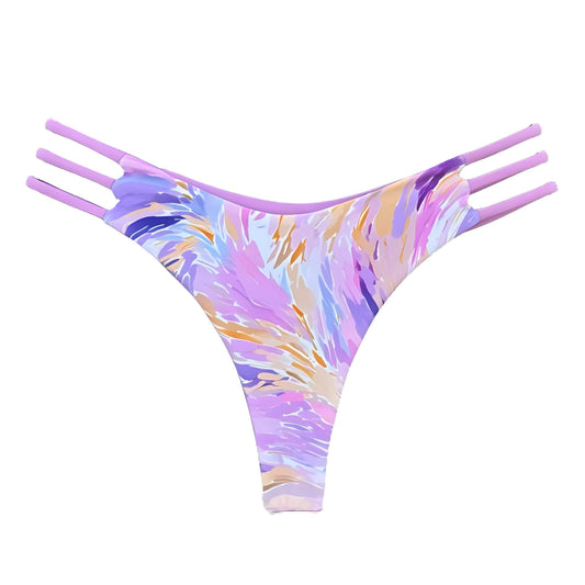 Daisy Bikini Bottoms - Lavender Dream Collection