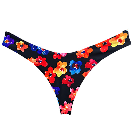 Lily Bikini Bottom - Midnight Bloom Collection