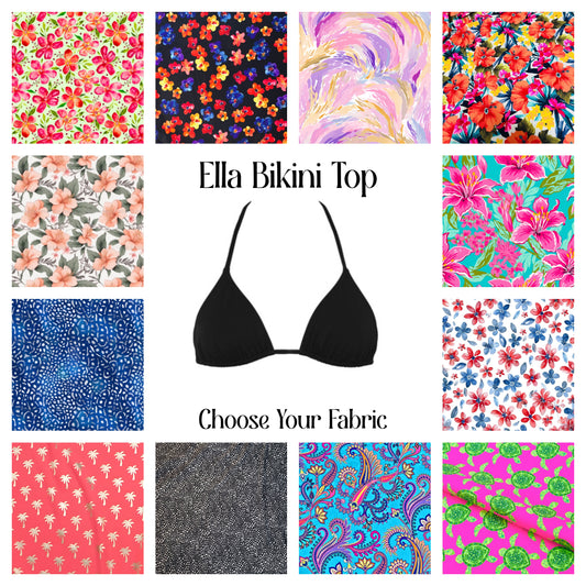 Ella Bikini Top - Choose Your Fabric