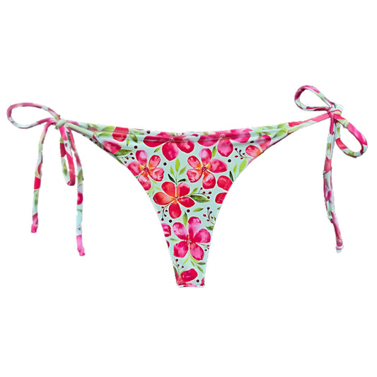 April Bikini Bottom - Watermelon Blossom Collection